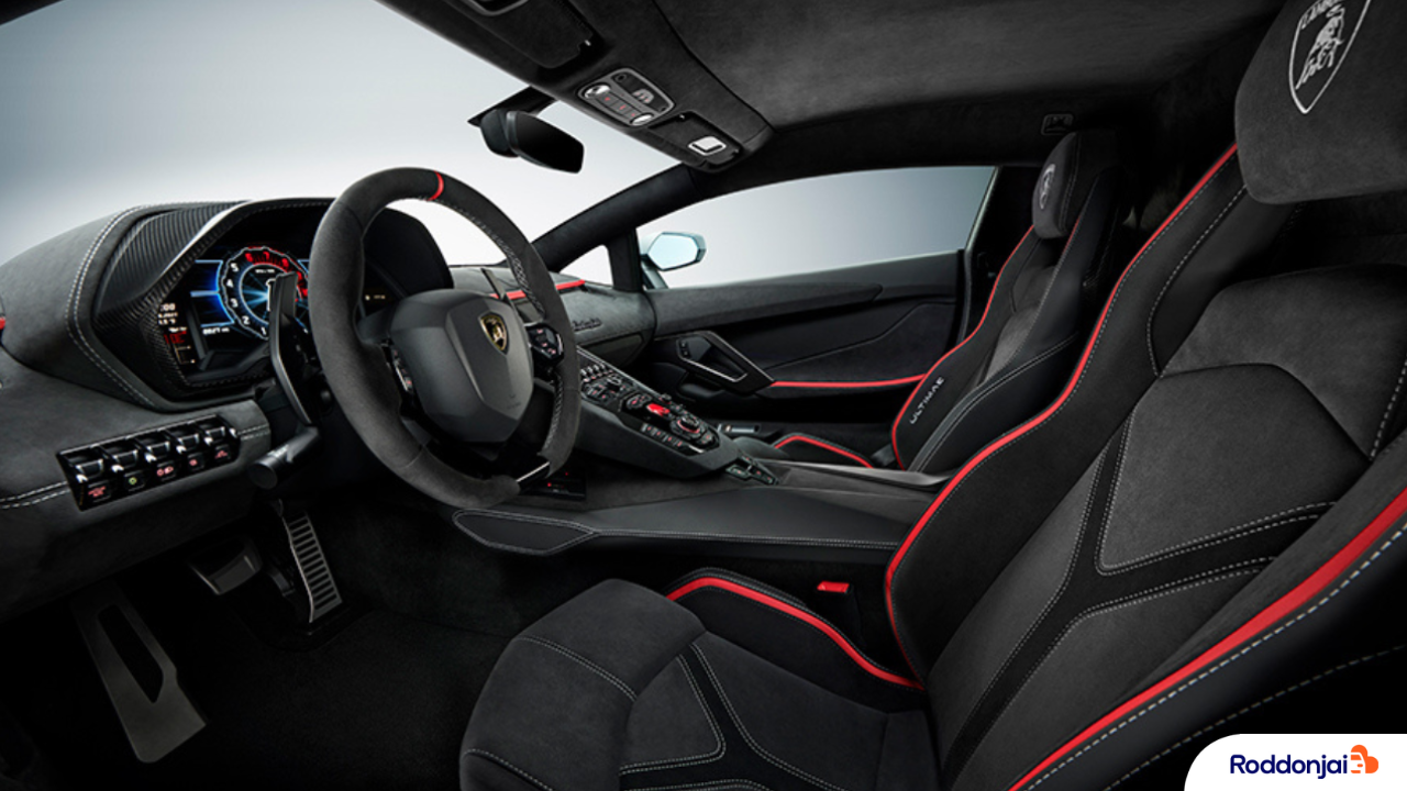 ดีไซน์ภายใน Lamborghini Aventador LP 700-4