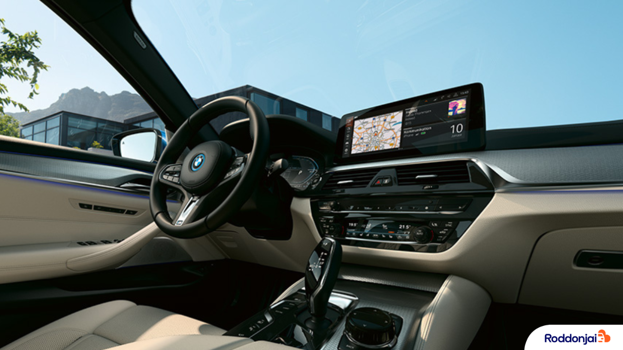 ดีไซน์ภายใน BMW Series 5 530e Elite