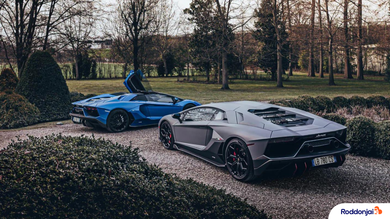 ดีไซน์ภายนอก ลัมบอร์กีนี อาเวนทาดอร์